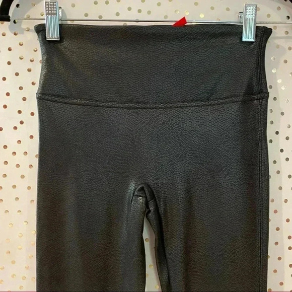 SPANX Black Snake Print Leggings - Picture 4 of 9